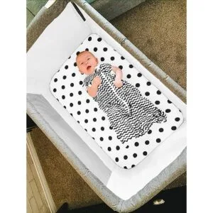 Pack n Play Sábanas Paquete de 4 sábanas de primera