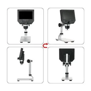 Soporte de aleación de aluminio para microscopio digital_6