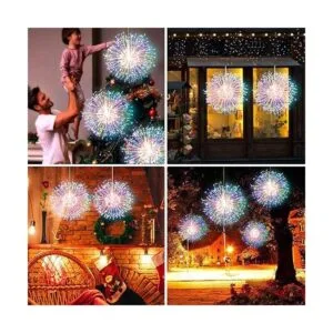 Guirnalda de luces de alambre de hadas de Navidad luces