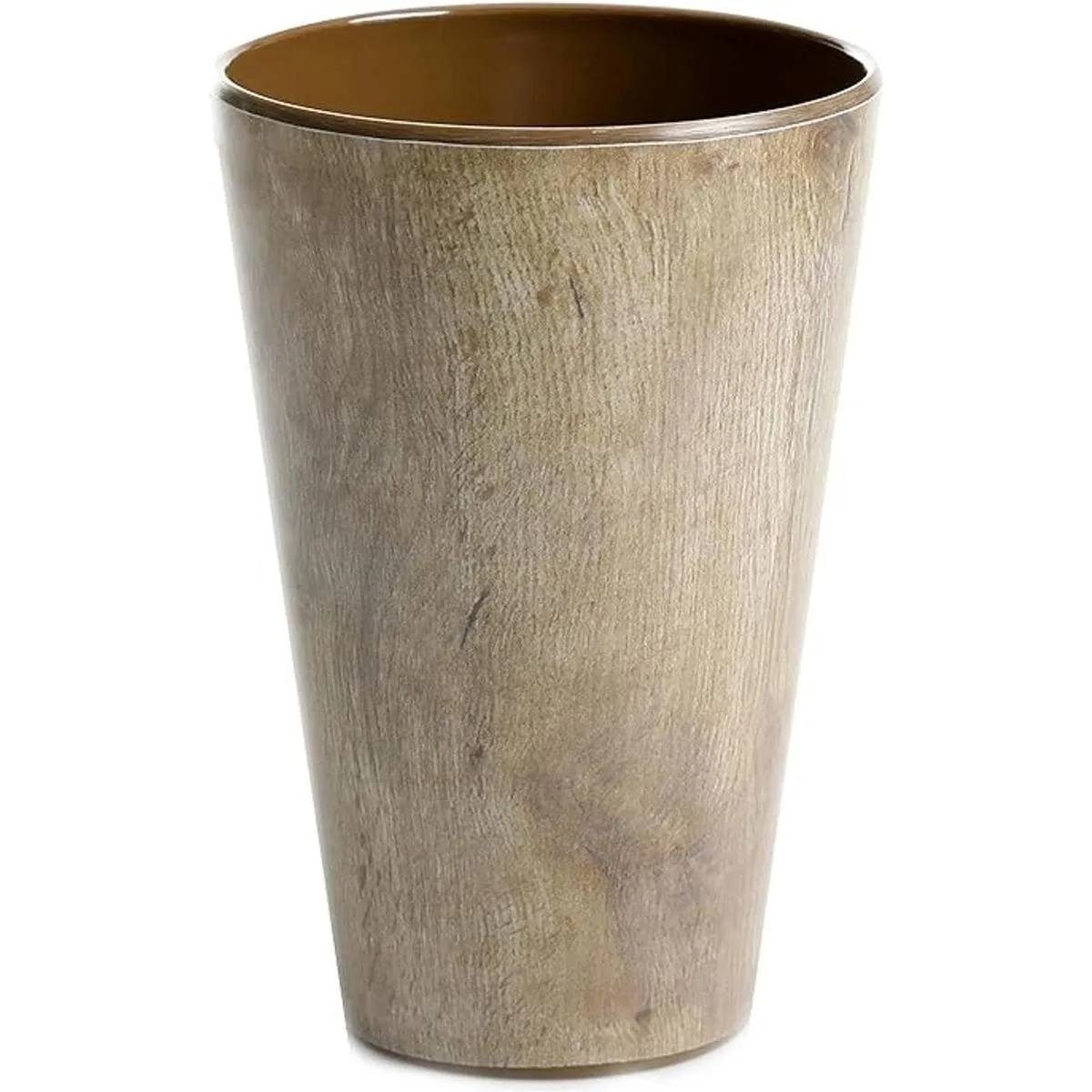 Gibson Home Woodlands Vajilla redonda de melamina para