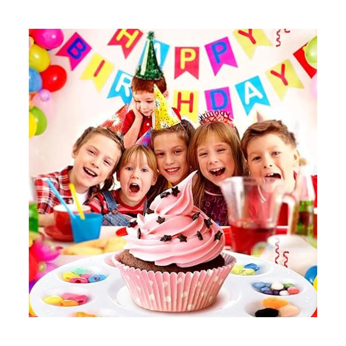 Hulameda Juego de pintura acrílica 20 pinceles de pelo de_6