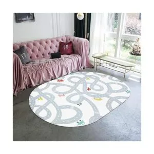 LIVEBOX Alfombra de área de juegos para niños 3 x 5 pies