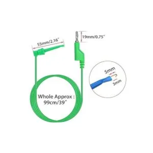 Sumnacon Juego de cables de prueba de multímetro de 39