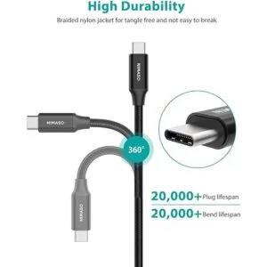 NIMASO Cable USB C a 3.1 de 2a generación