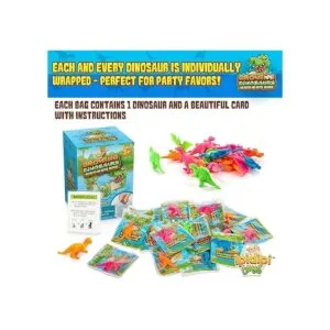 Dinosaurios que crecen en agua paquete de 25 unidades_4