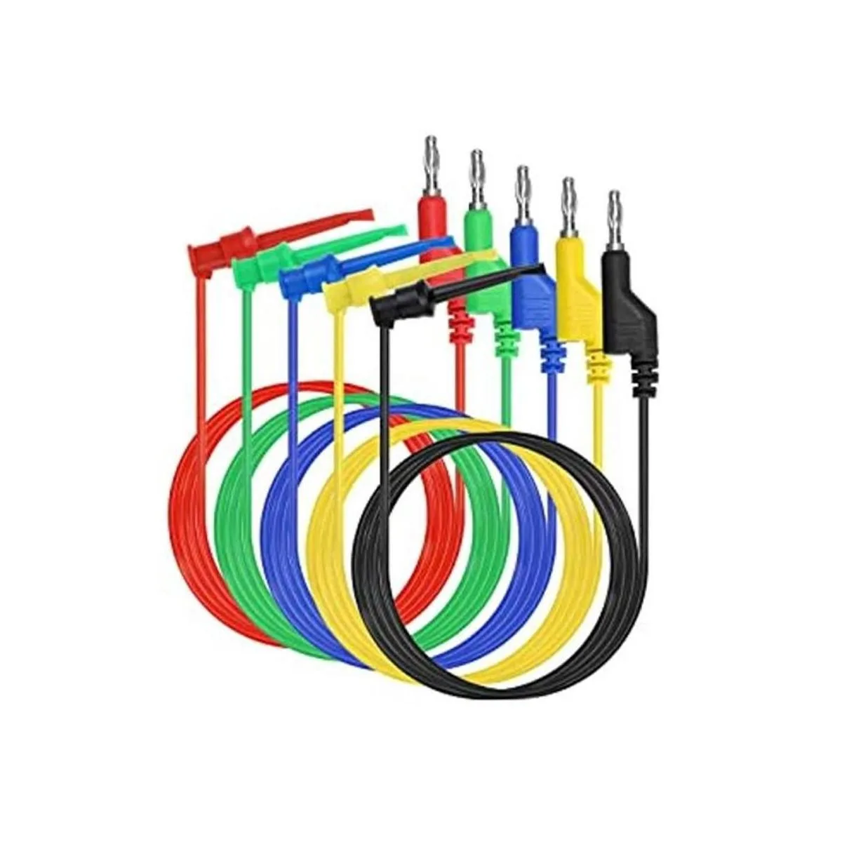 Sumnacon Juego de cables de prueba de multímetro de 39