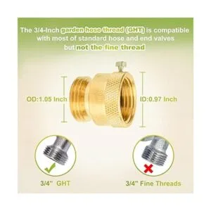 SUNGATOR Juego de 2 rompedores de vacío válvula antisifón_2