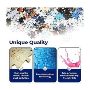 Rompecabezas de madera de 1000 piezas con imagen de_5