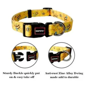 Qqpets Collar para perro personalizado suave cómodo