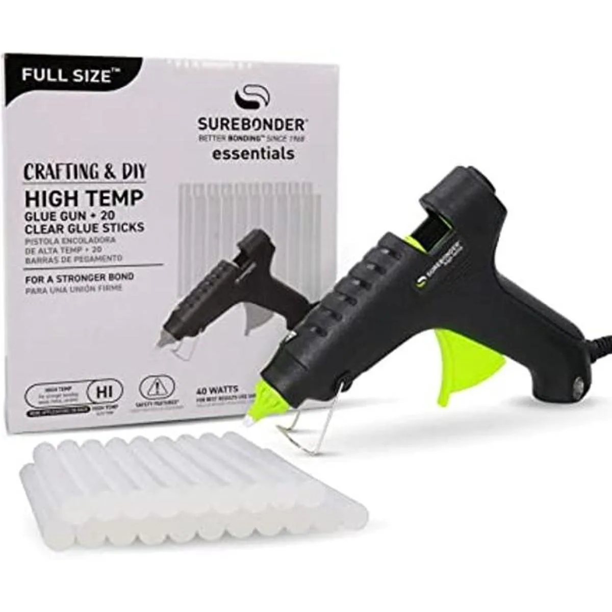 Surebonder Pistola de pegamento caliente tamaño_1