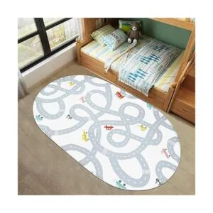 LIVEBOX Alfombra de área de juegos para niños 3 x 5 pies