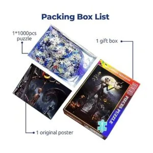 Rompecabezas de madera de 1000 piezas con imagen de_3