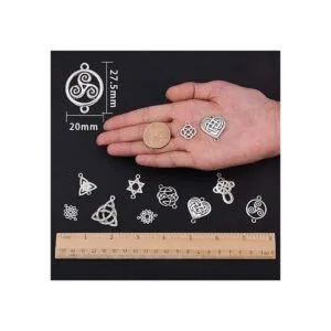 SUNNYCLUE 60 dijes de nudo celta para conectar hallazgos