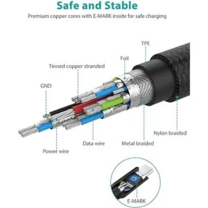 NIMASO Cable USB C a 3.1 de 2a generación