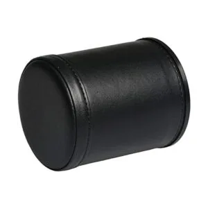 Coctelera silenciosa con forro de fieltro de cuero_4