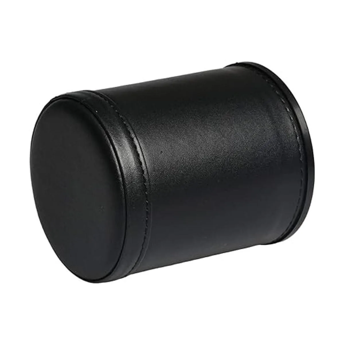 Coctelera silenciosa con forro de fieltro de cuero_4