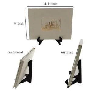 Art Living Soporte para caballetes de madera de 7.9 in