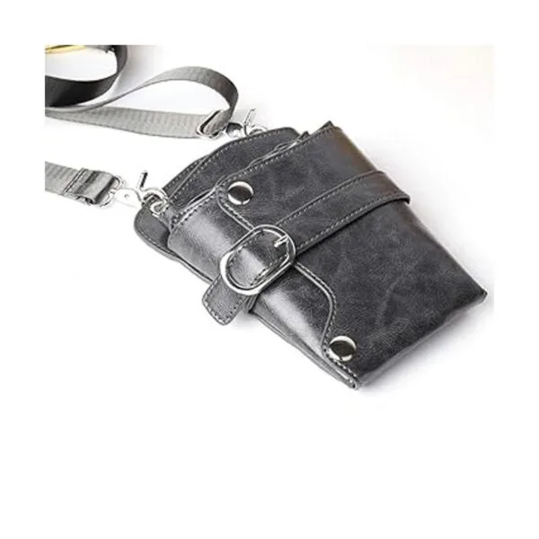 Bolsa de tijeras de piel sintética para peluquería_4