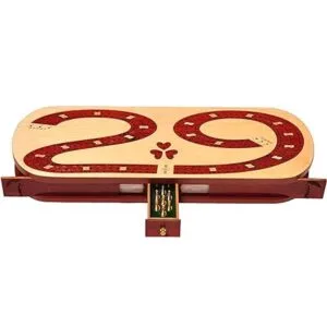 Palm Royal Handicrafts Tablero de madera de 3 pistas con_4