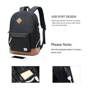 Abshoo Mochila de viaje clásica básica para mujer para_3