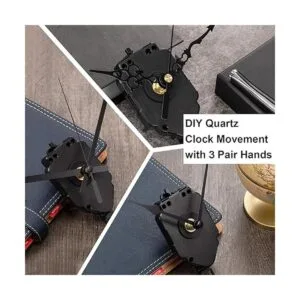 Hicarer Reloj de péndulo de cuarzo con movimiento de