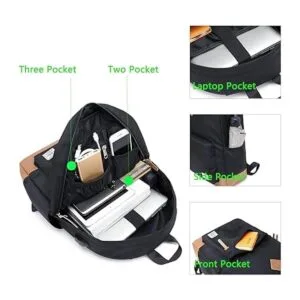 Abshoo Mochila de viaje clásica básica para mujer para_5