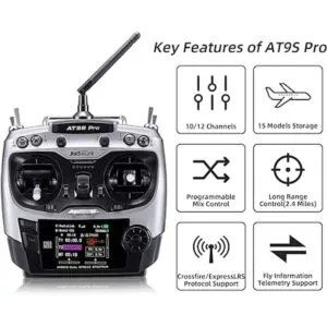 Radiolink AT9S Pro Transmisor y receptor de radio RC de_2