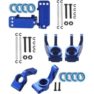 Paquete de 6 bloques de ruedas de aluminio bloques de