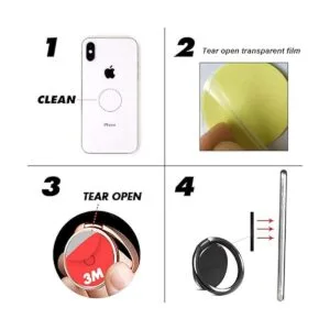 Rngeo Juego de 4 soportes de anillo para dedos_2