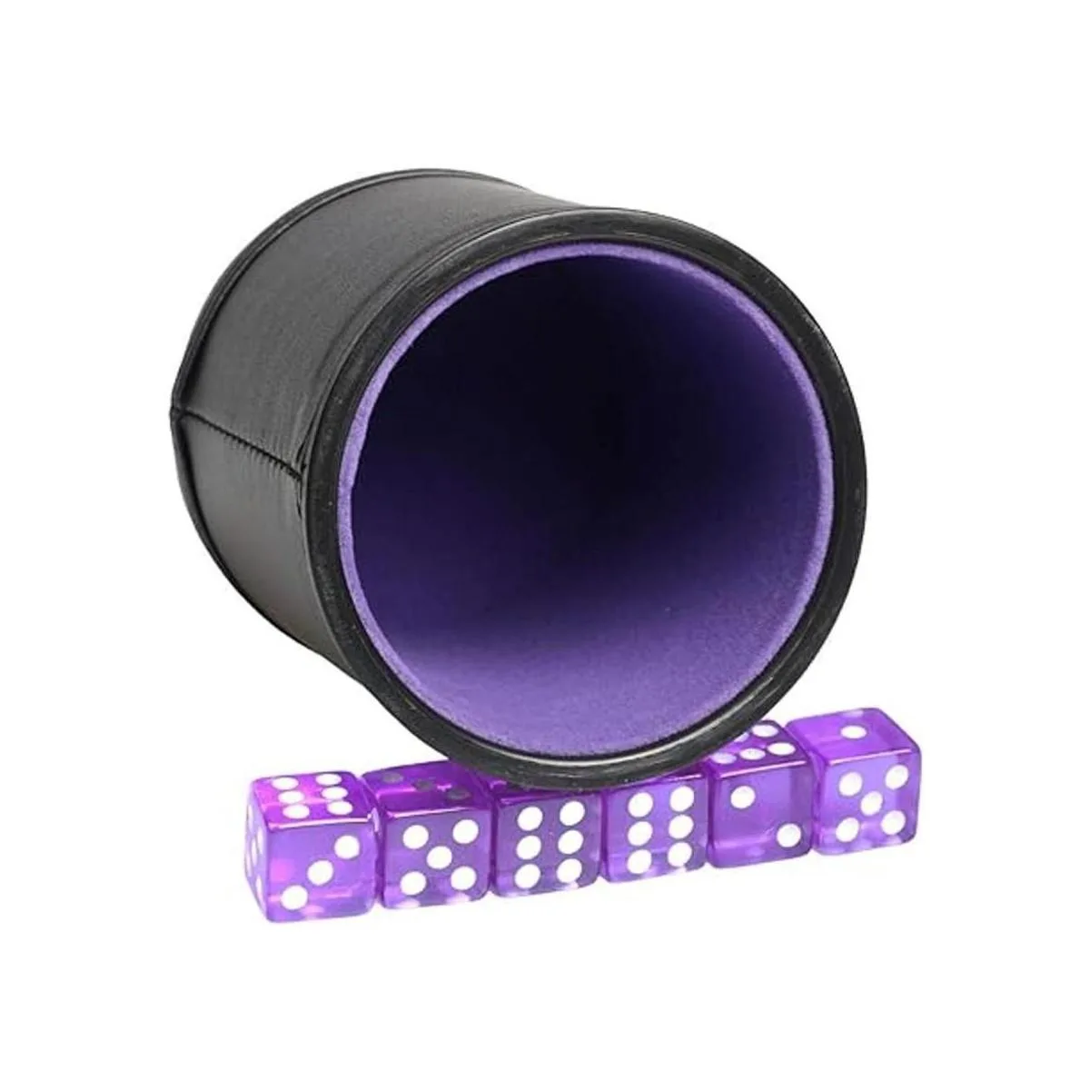 Coctelera silenciosa con forro de fieltro de cuero_5