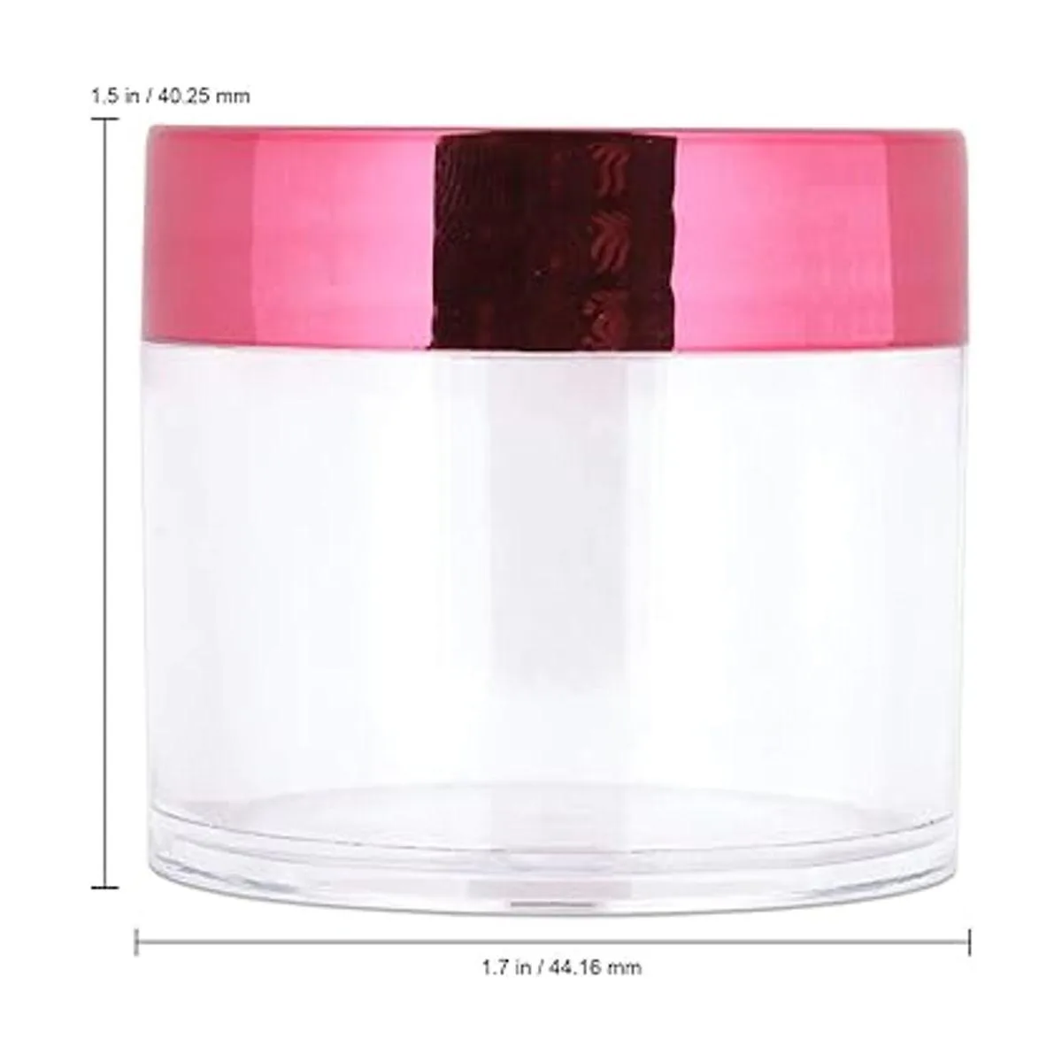 Beauticom 12 recipientes transparentes redondos de_2