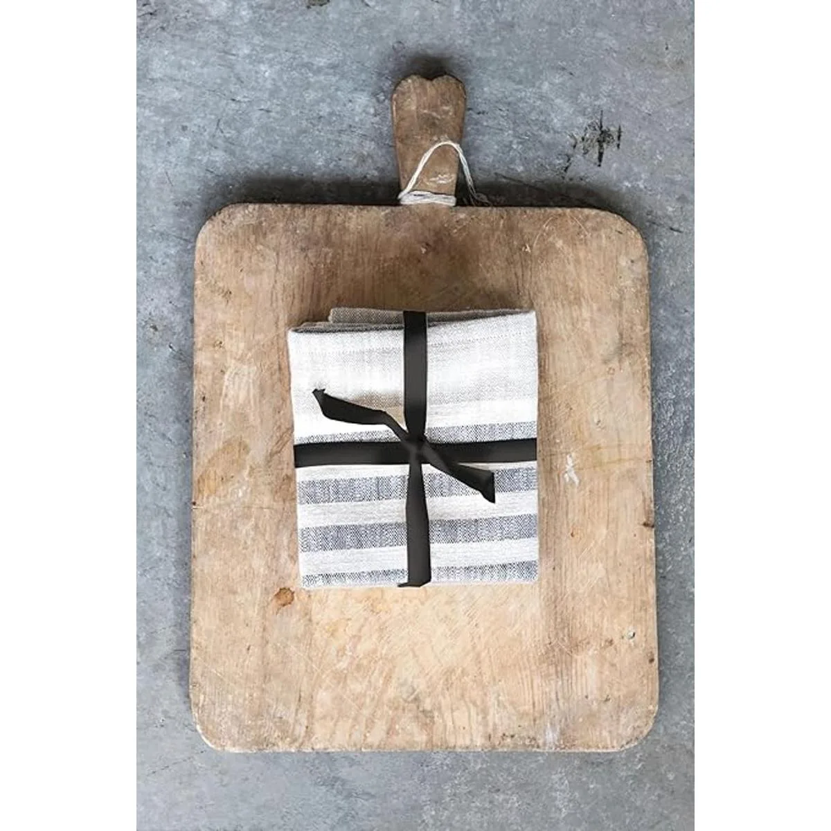 Creative CoOp Toallas de té de algodón a rayas color_4