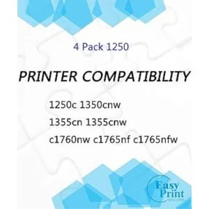 EASYPRINT 1 juego combinado BCMY cartucho de tóner_5