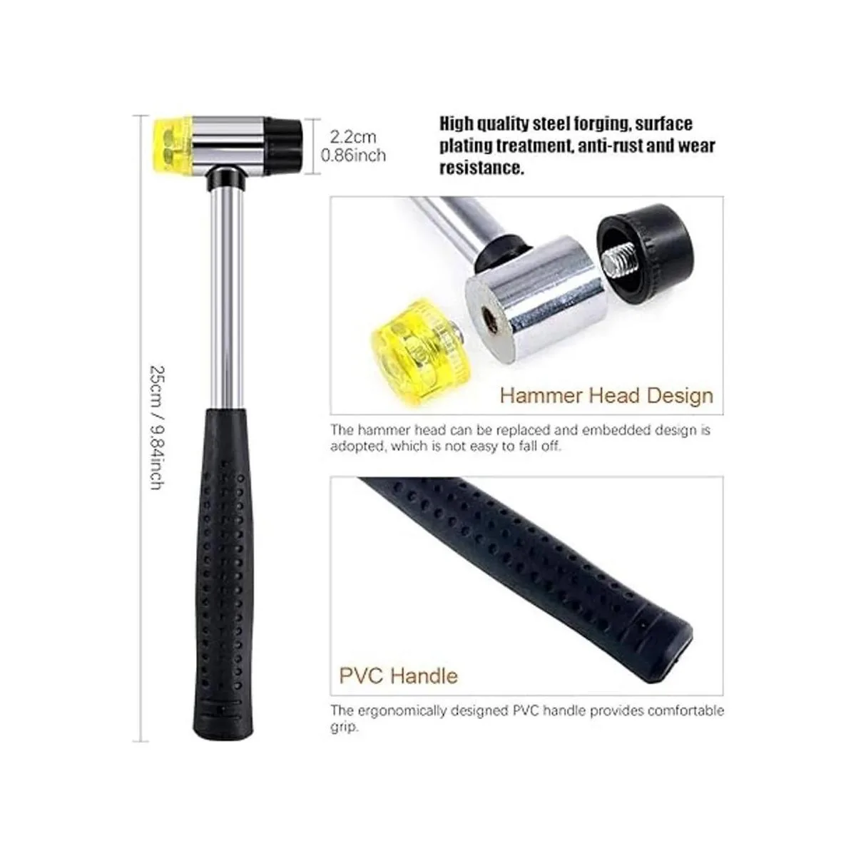 Rustark Juego de 500 ojales de 316 pulgadas juego de