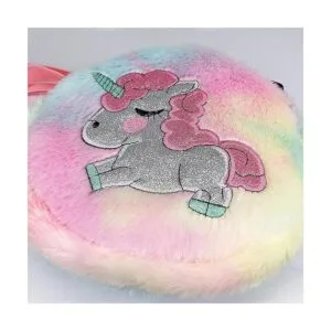 Elesa Miracle Bolso de peluche para niña pequeña collar_4