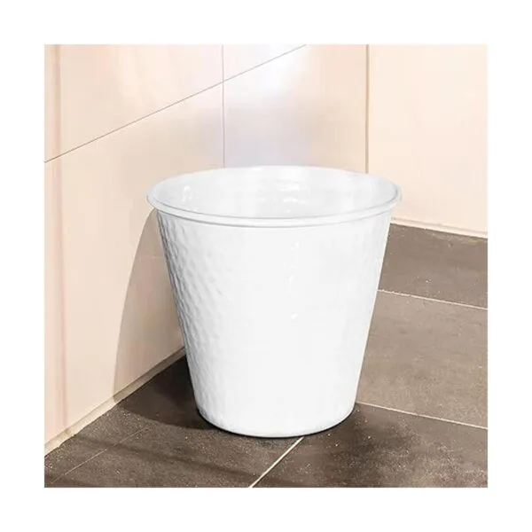 Monarch Abode 19028 Classic White Monarch Basurero de