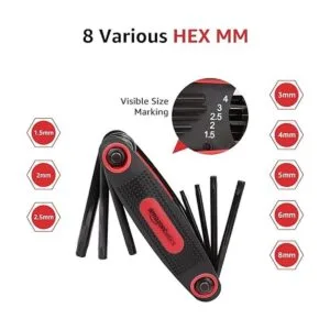 Juego de llaves hexagonales plegables paquete de 3_3