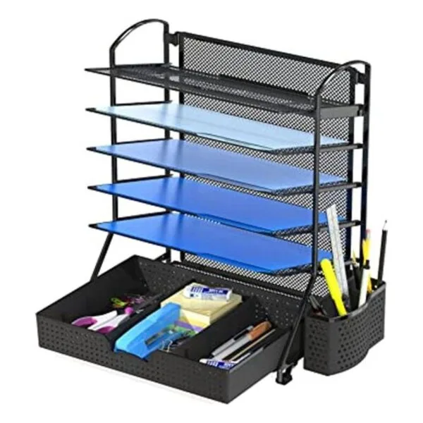 SimpleHouseware Organizador de 6 bandejas para documentos_1