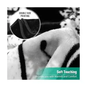 Jekeno Manta de notas musicales con estampado de doble_5