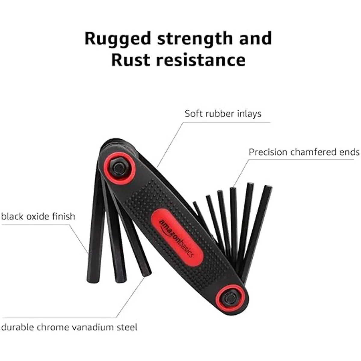 Juego de llaves hexagonales plegables paquete de 3_5