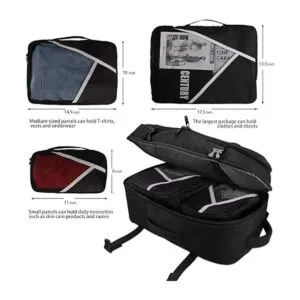 Asenlin 40L Mochila de viaje para mujeres y hombres para_2