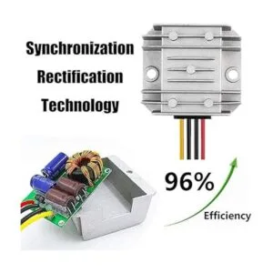 HOMELYLIFE Reductor de voltaje CC de 8 V40 V a 12 V 3 A 36_3