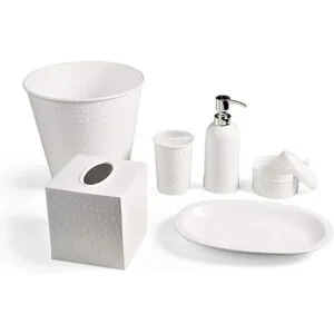 Monarch Abode 19028 Classic White Monarch Basurero de