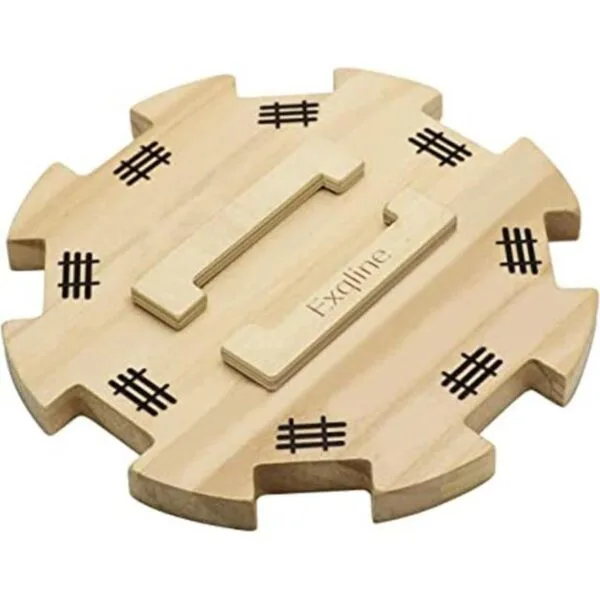 Cubo de madera para dominó de tren mexicano con fondo de_1