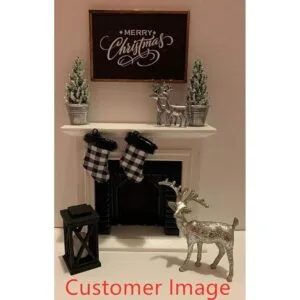 SXFSE Accesorios de decoración de casa de muñecas casa de_4