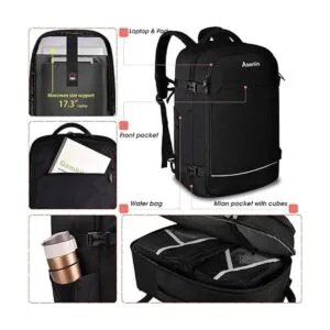 Asenlin 40L Mochila de viaje para mujeres y hombres para_4