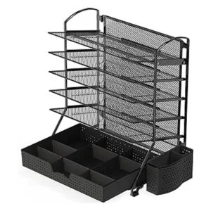 SimpleHouseware Organizador de 6 bandejas para documentos_6
