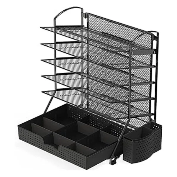 SimpleHouseware Organizador de 6 bandejas para documentos_6