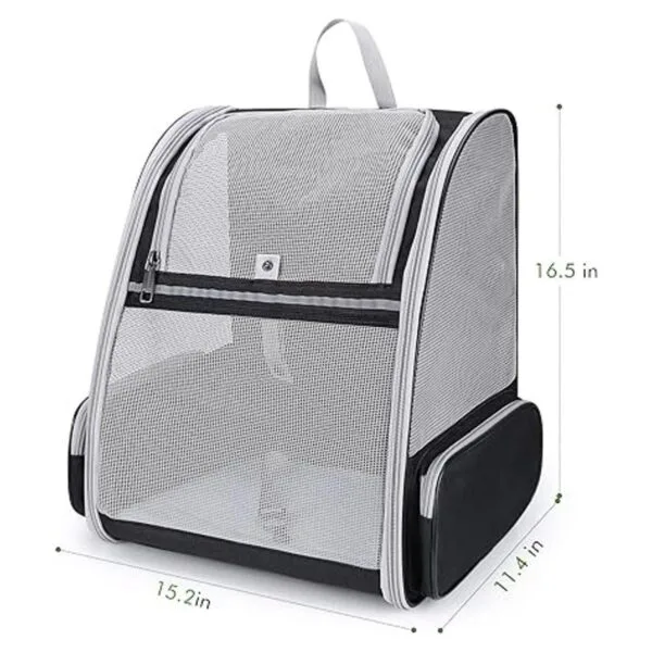 LOLLIMEOW Mochila transportadora de mascotas para perros y_2