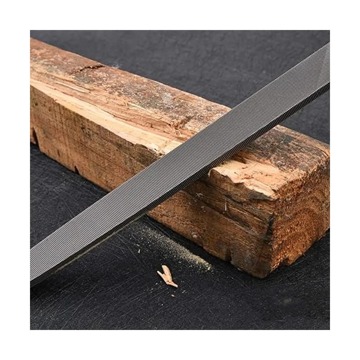 Kalim Lima de mano plana de 8 pulgadas con acero